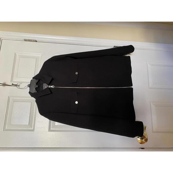 H&M Men's Black Zip-Up Jacket Size L/XL